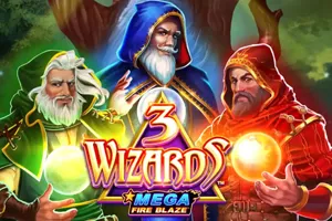 Playtech : Mega Fire Blaze: 3 Wizards - GOODGAMING138