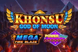Playtech : Mega Fire Blaze: Khonsu God of Moon PowerPlay Jackpot - GOODGAMING138